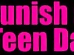 Dad and Son Punish and Creampie Big Tit Teen Daughter